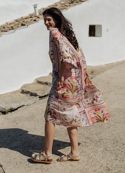 Kaftan : Multicolor