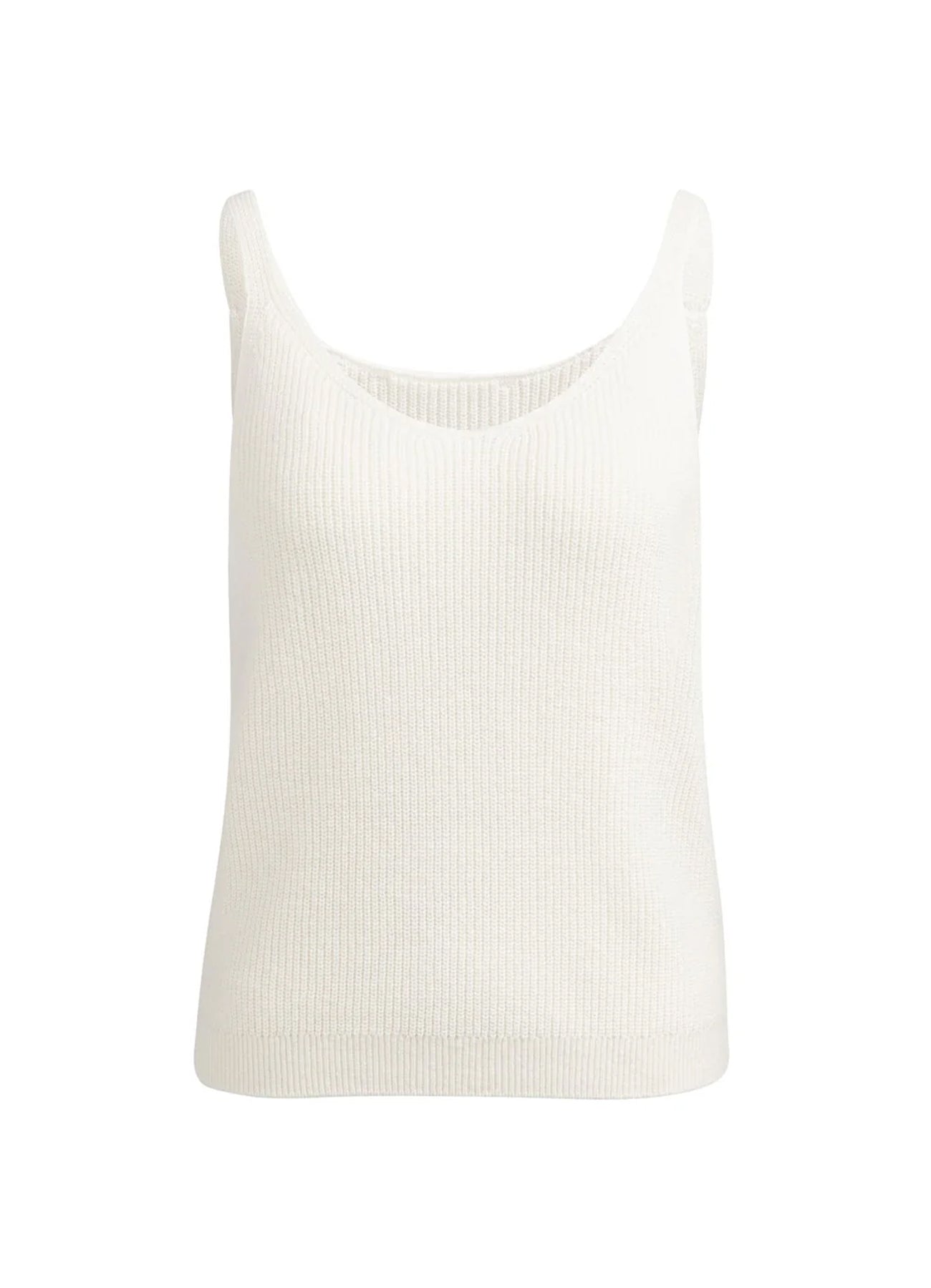 Knitted Tanktop : Ecru 99053
