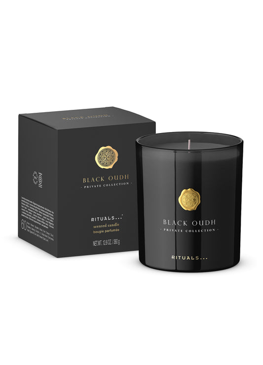 Black Oudh Scented Candle 360G : None