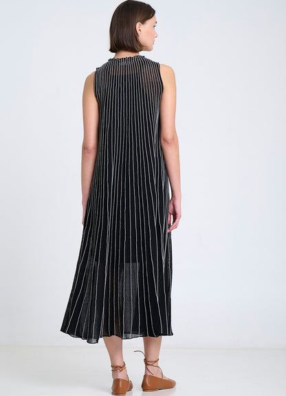 Dress : 1345-Black