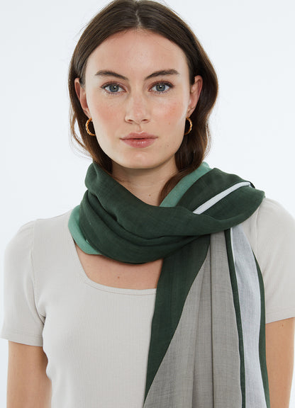 Scarf : Green-151