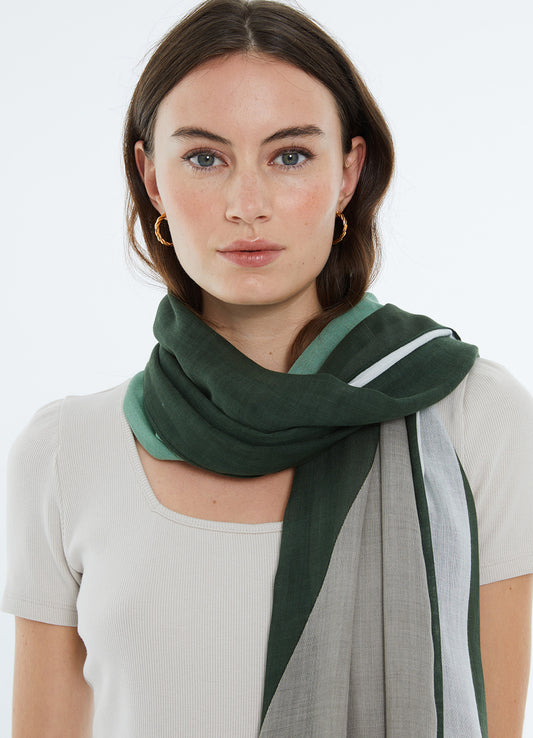 Scarf : Green-151