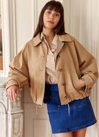 Parka Reversible : 15-Camel