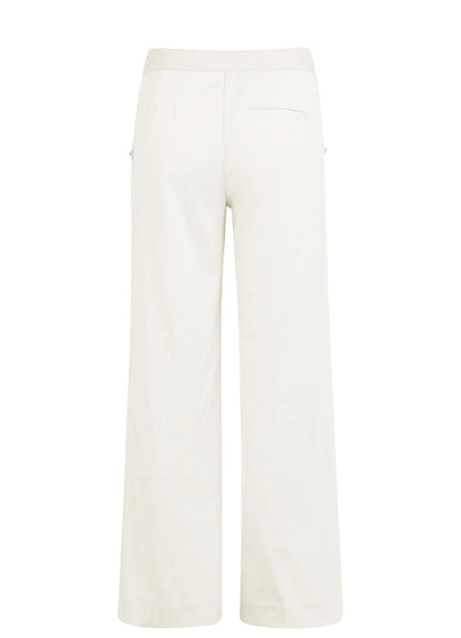 High Waist Wide Leg Trousers W : Off White 99049