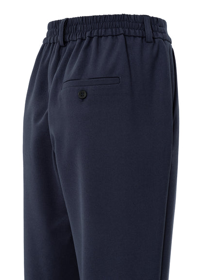 Pantalon With Elastic Waist : Inkwell Blue 94016