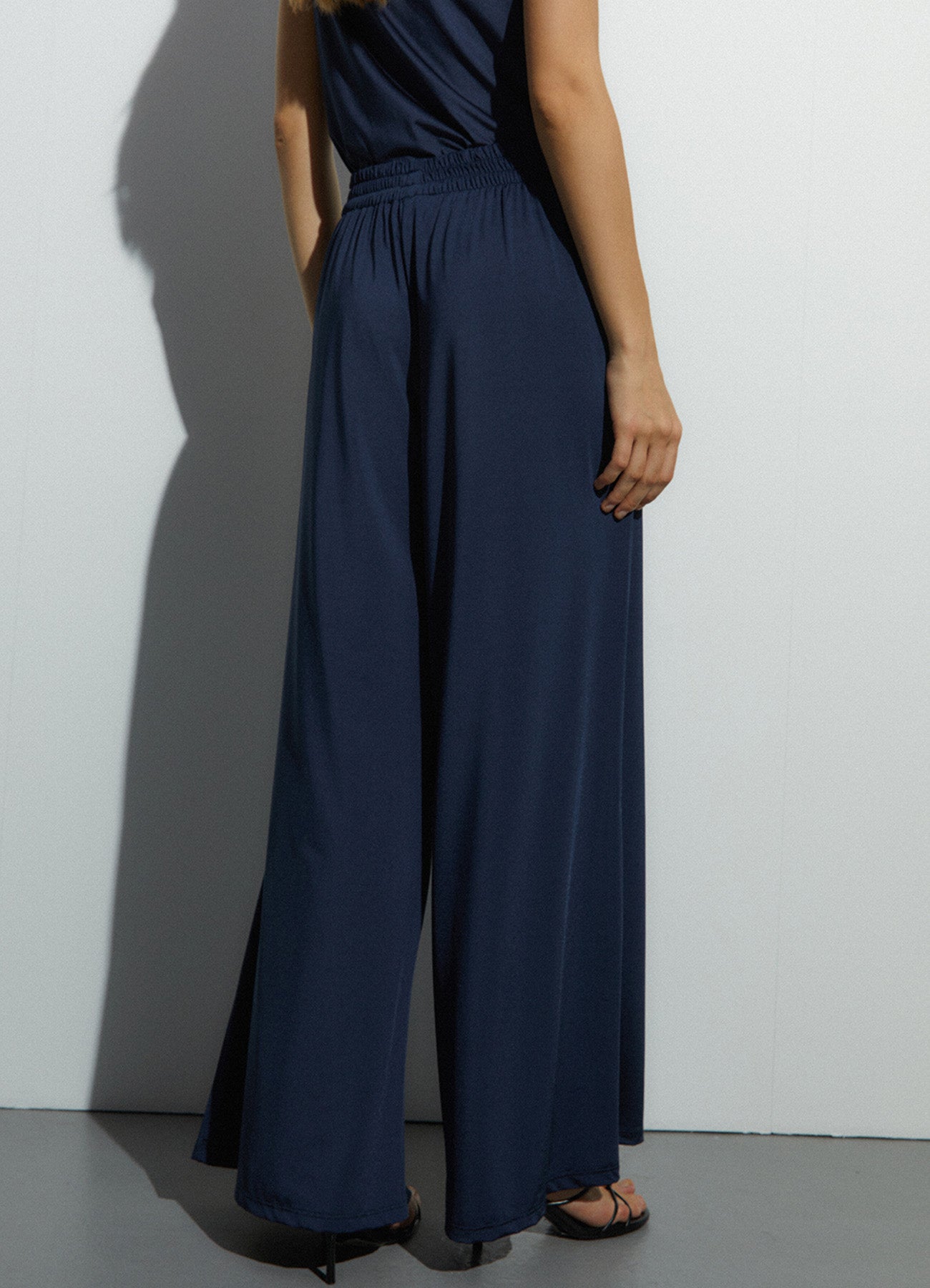 Trouser : Navy Blue-42