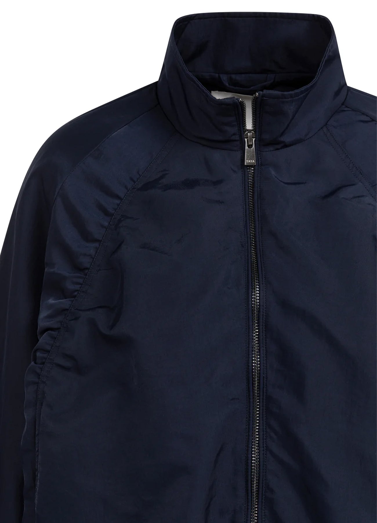 Short Woven Nylon Oversized Ja : Navy Blazer Blue 93923
