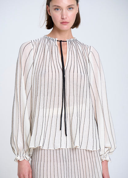 Blouse : 1003-Ecru