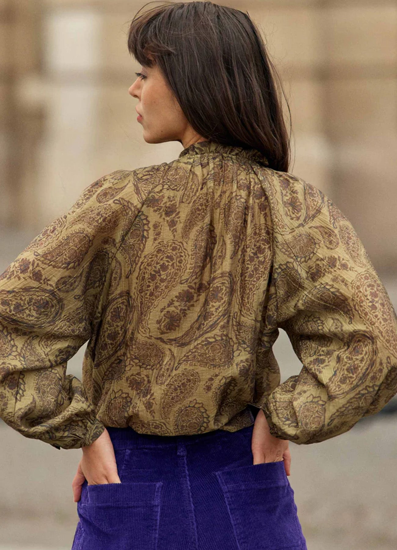 Blouse : 17-Cachemire