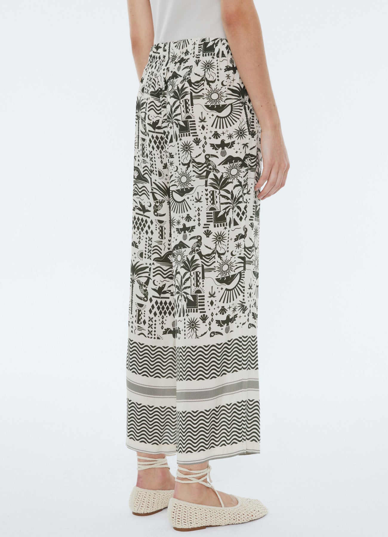 Pant : Dark Green-45