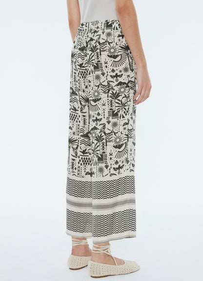 Pant : Dark Green-45