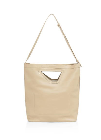Leather Fold Bag : Kit Beige 99044