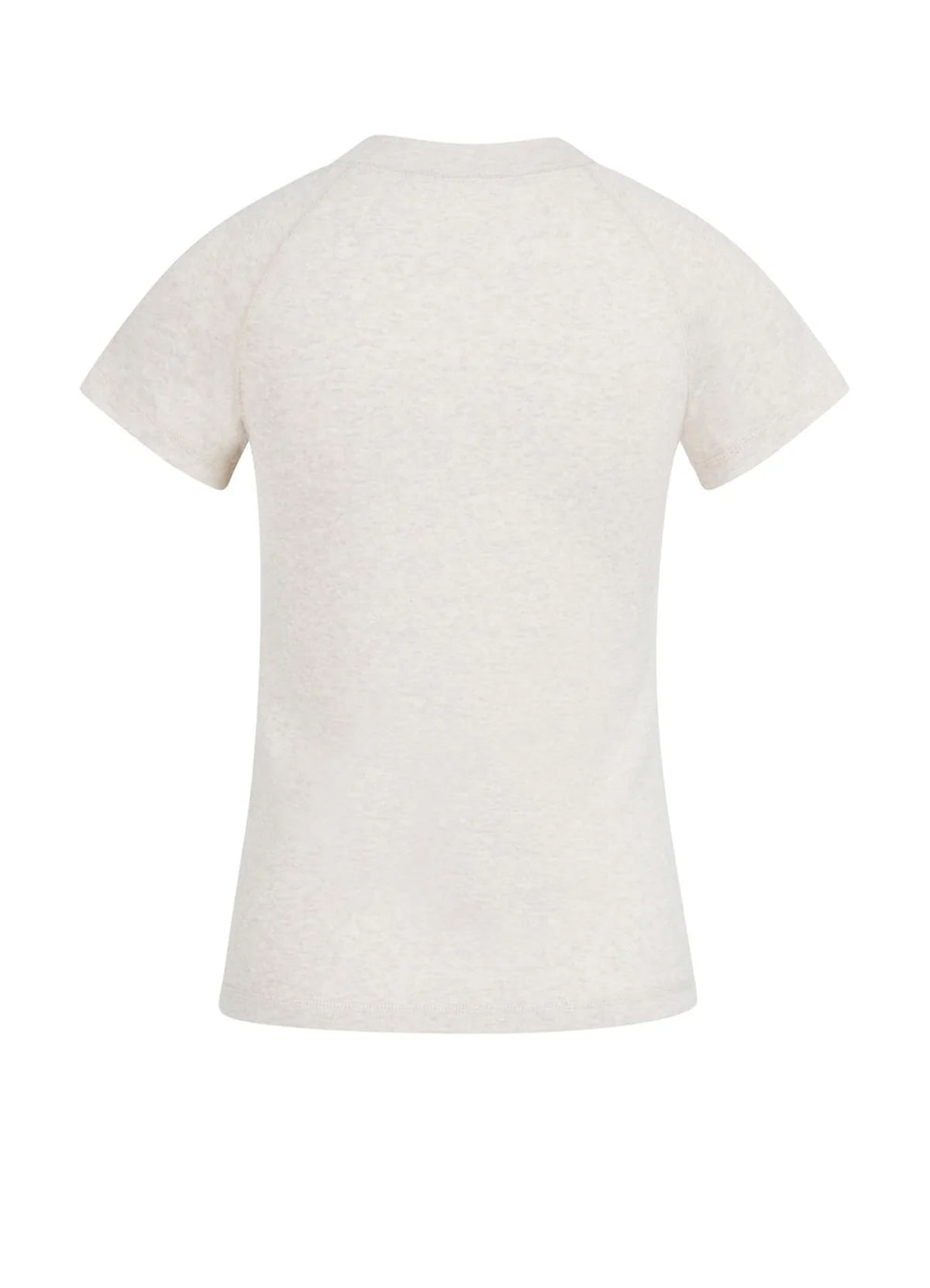 Jersey Melange Raglan Top : Kit Beige Melange 990442
