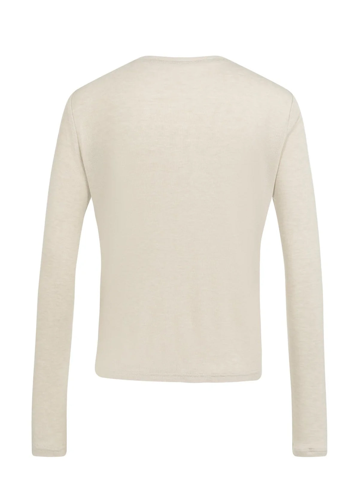 Jersey Cardigan With Small But : Slate Grey Melange 990552