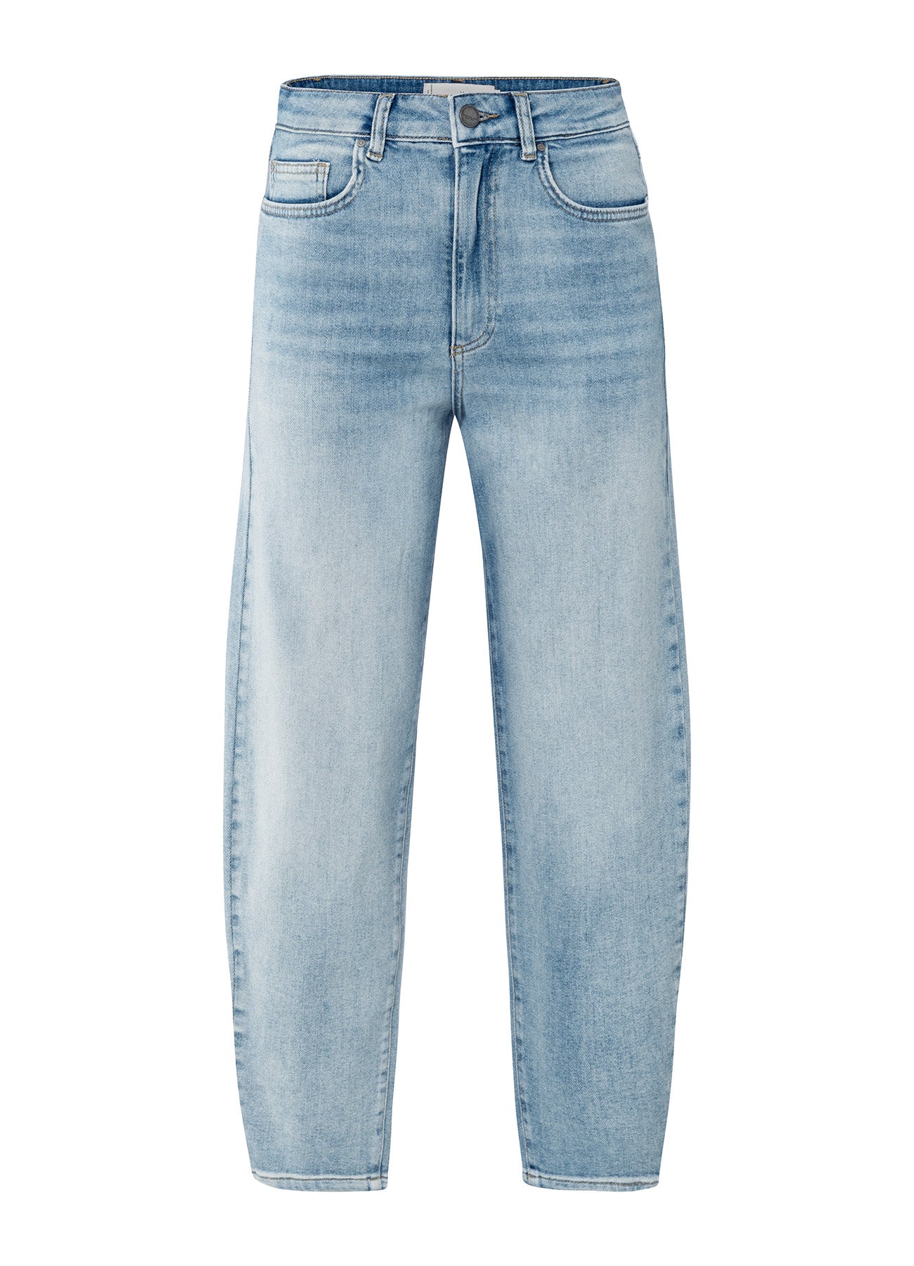 Loose Fit Hw Denim : Light Blue Denim 01118