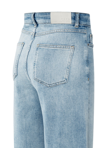 Loose Fit Hw Denim : Light Blue Denim 01118