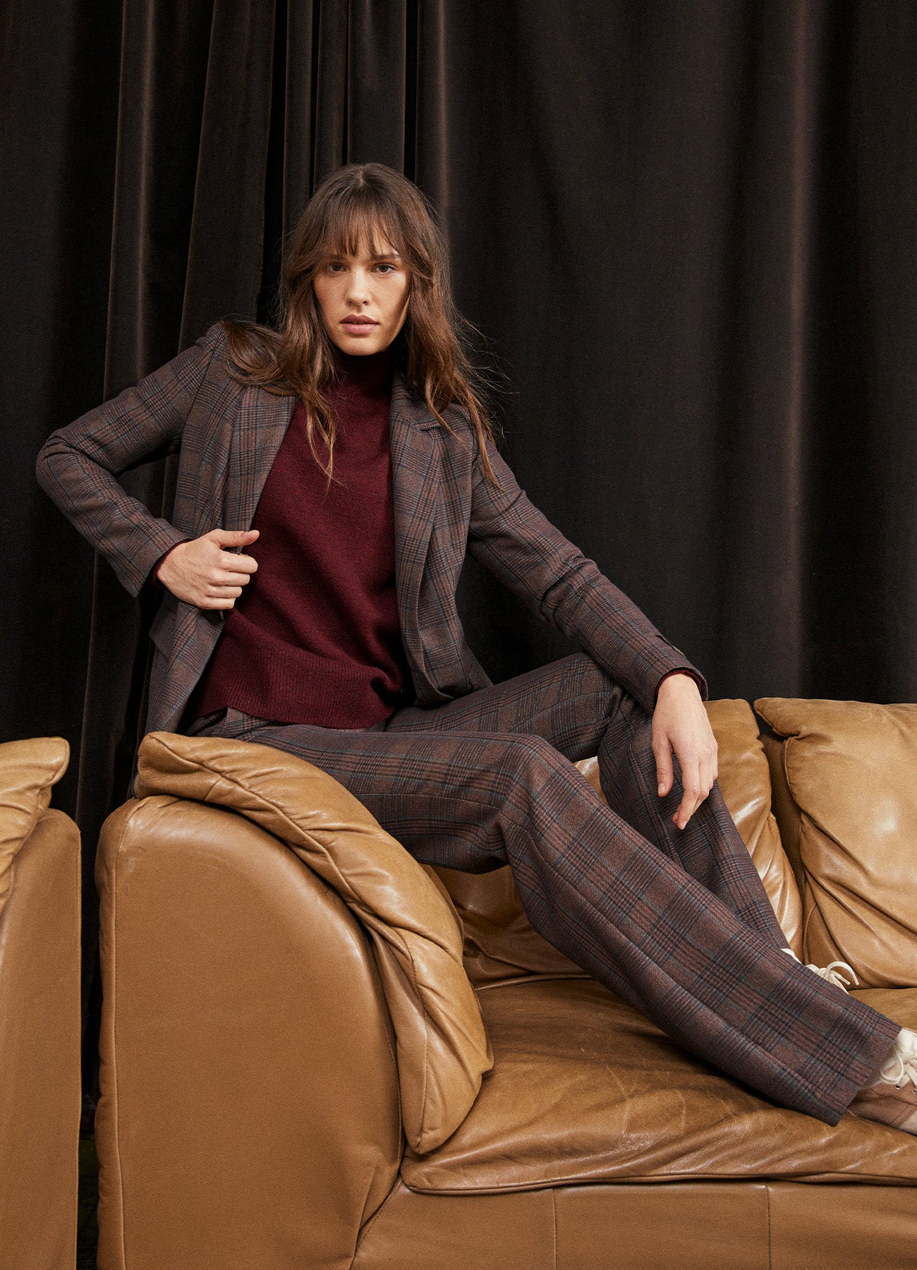 Pants : Bordeaux-64