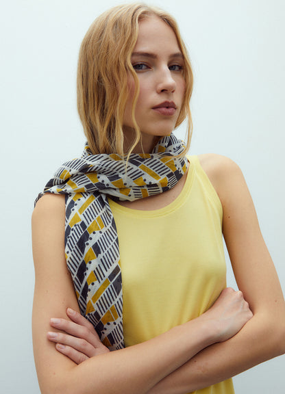 Foulard : Mustard-111