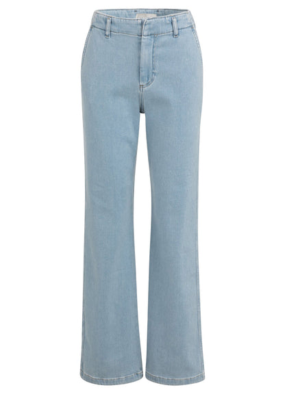 Chino Straight Denim - L32 : Mid Blue Denim 99025