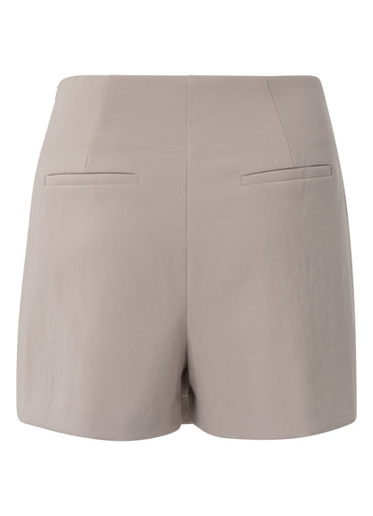 Woven Mini Skort : Milk Brown 99951