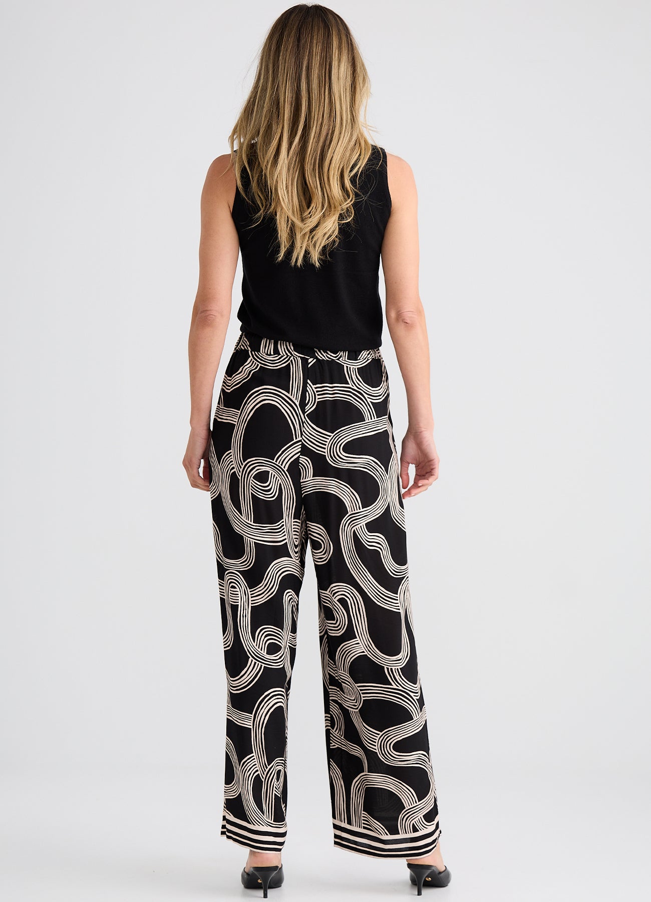 Glenda Pant : Ink Lines Print