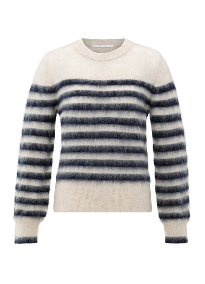 Striped Sweater Ls : Collegiate Blue Dessin 916191