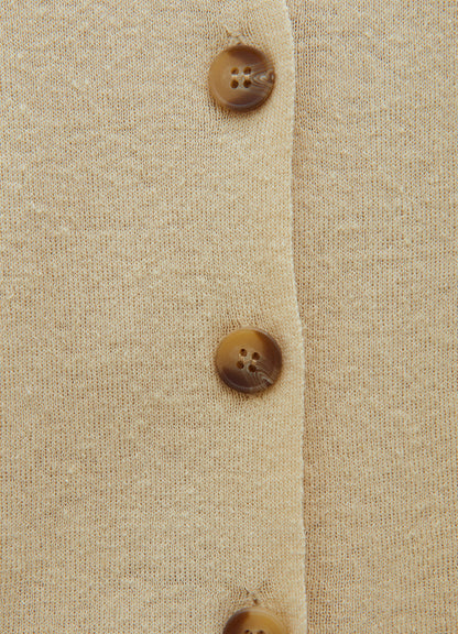 Vest - Tricot : Beige-15