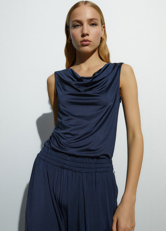 T - Shirt : Navy Blue-42