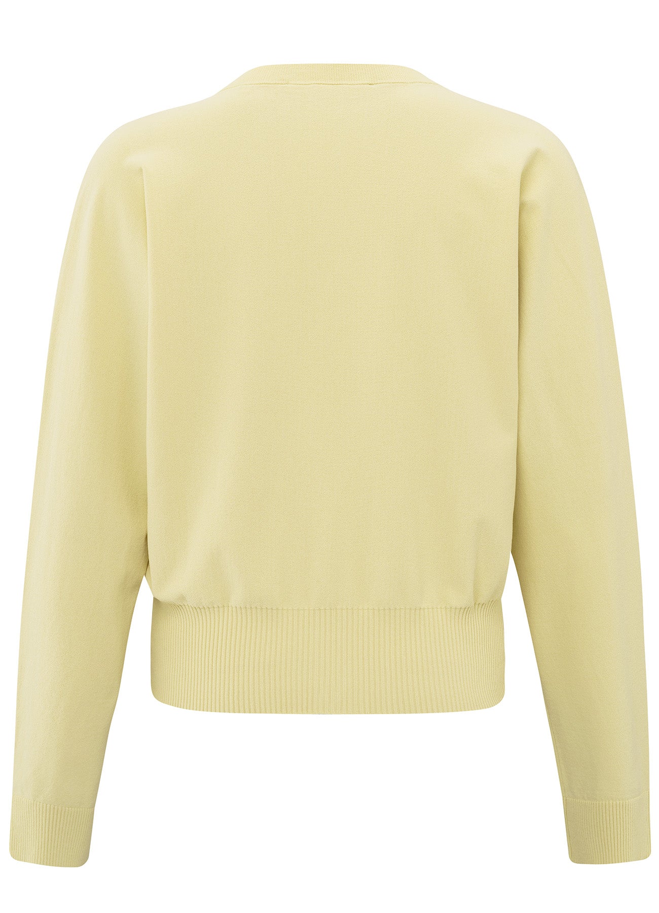 Batwing Cardigan With Contrast Details : Frozen Dew Sand Dessin 305131