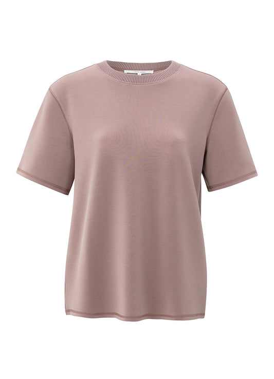 Short Sleeve Sweatshirt With K : Blush Pink 99016
