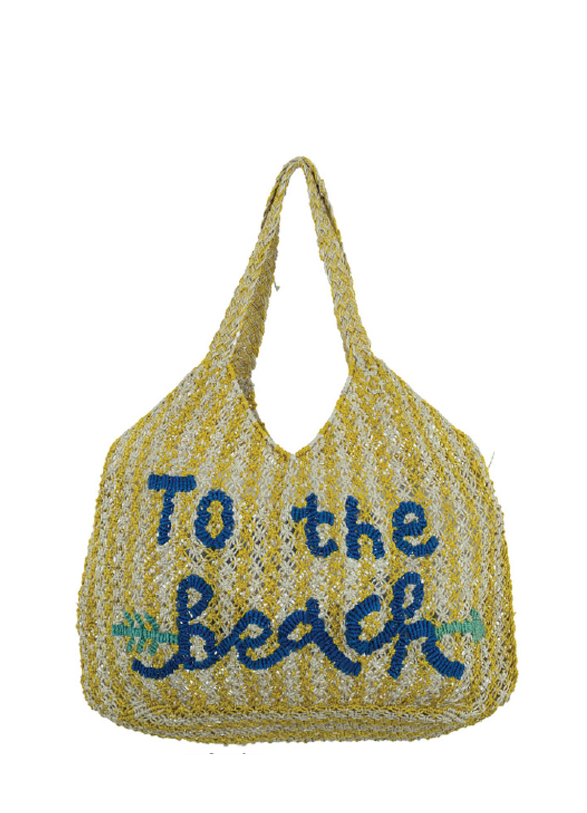 Drew The Beach : Yellow/Nat/Indigo