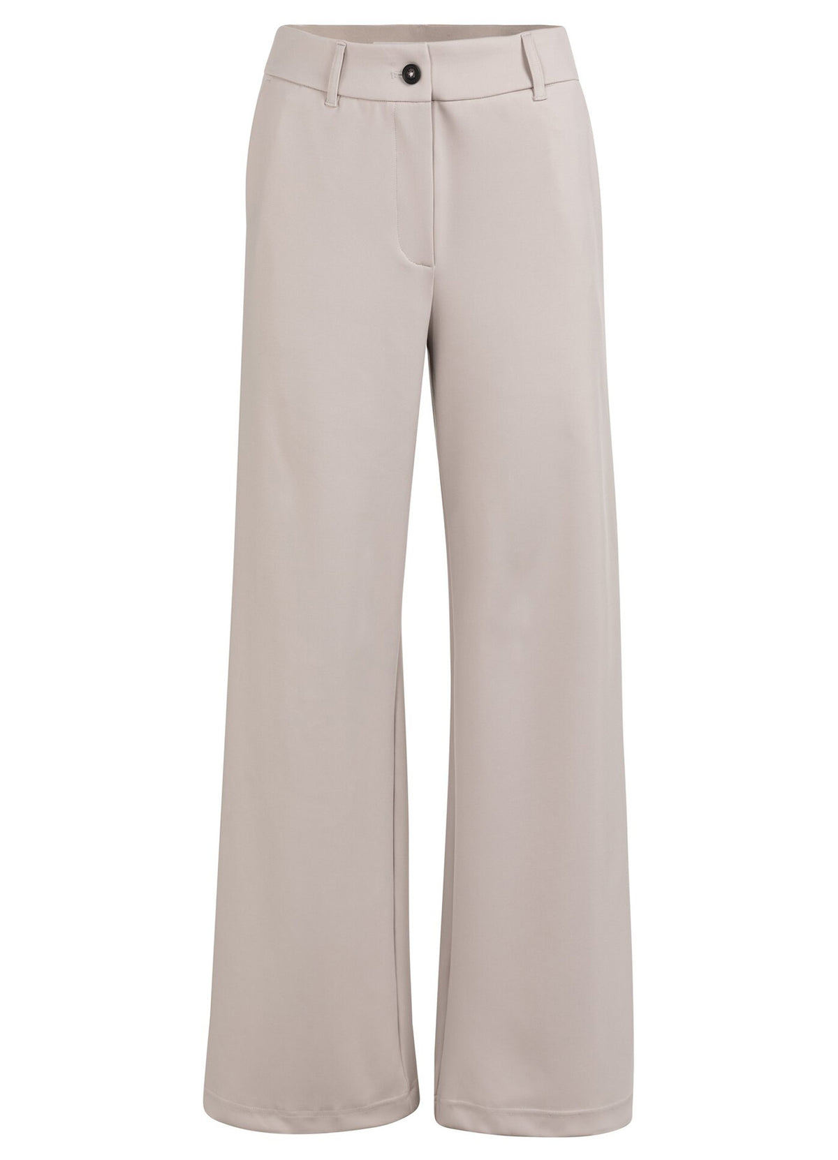 Jersey Wide Leg Trousers With : Mauve Purple 99054