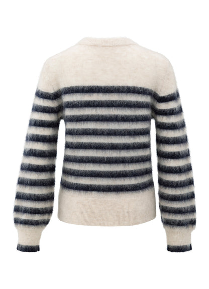 Striped Sweater Ls : Collegiate Blue Dessin 916191