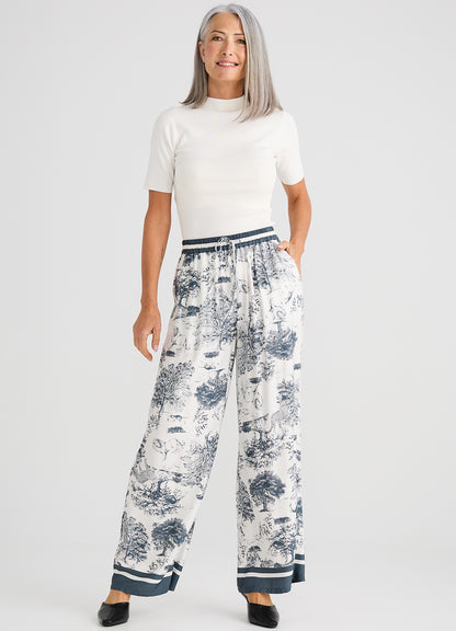 Glenda Pant : Slate Toile
