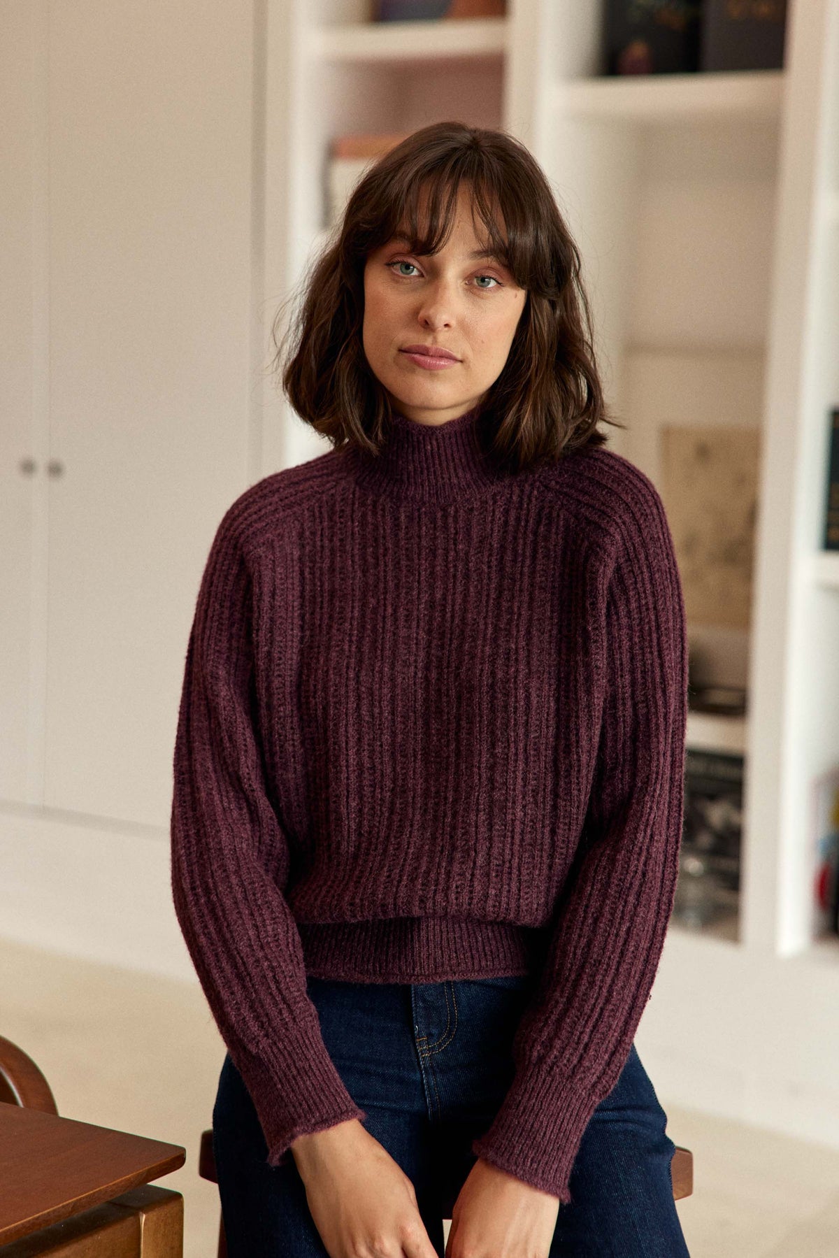 Pull : 55-Bordeaux