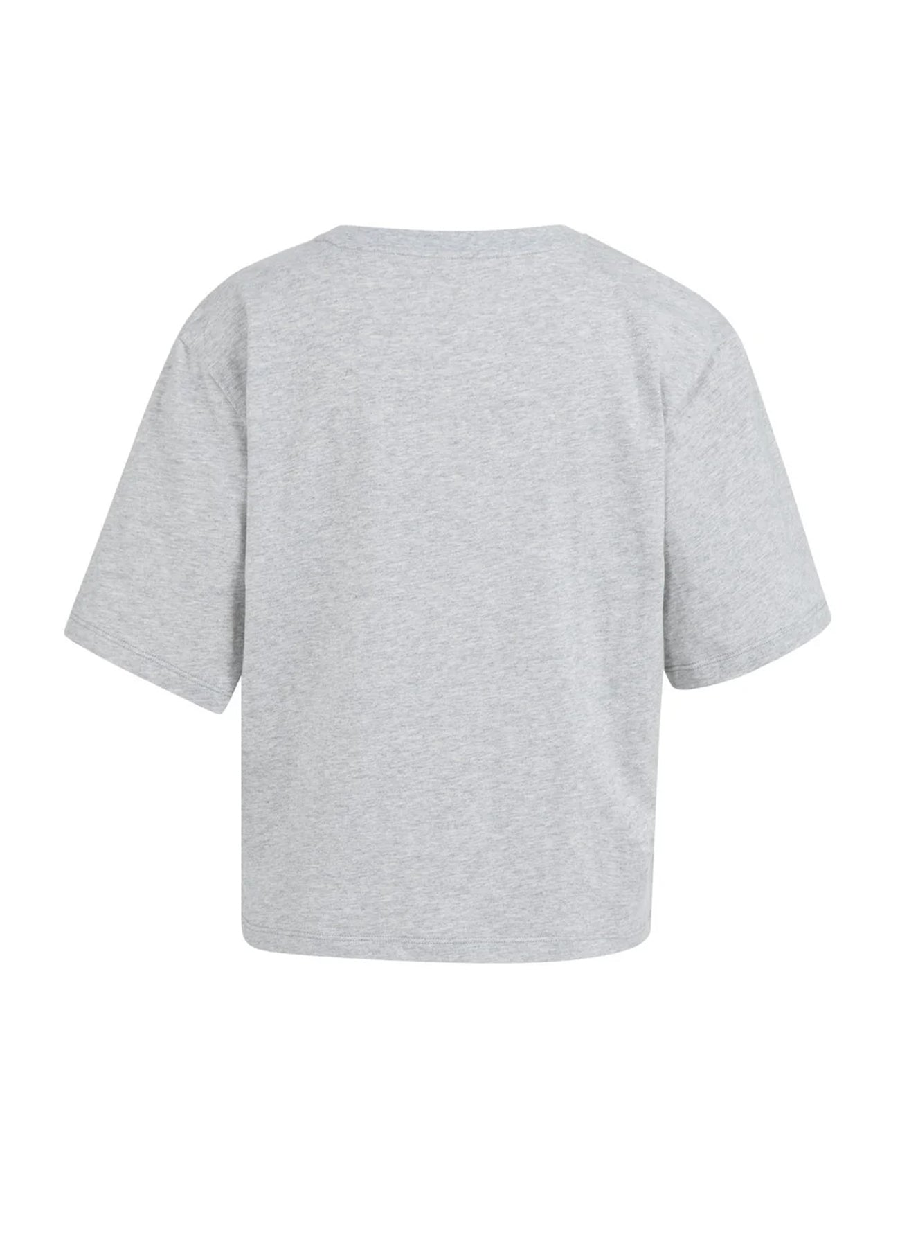 Short Sleeve T-Shirt With Floc : Pure White Dessin 000001