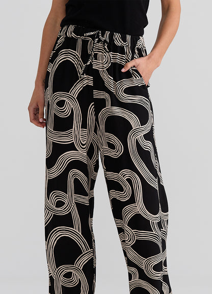 Glenda Pant : Ink Lines Print