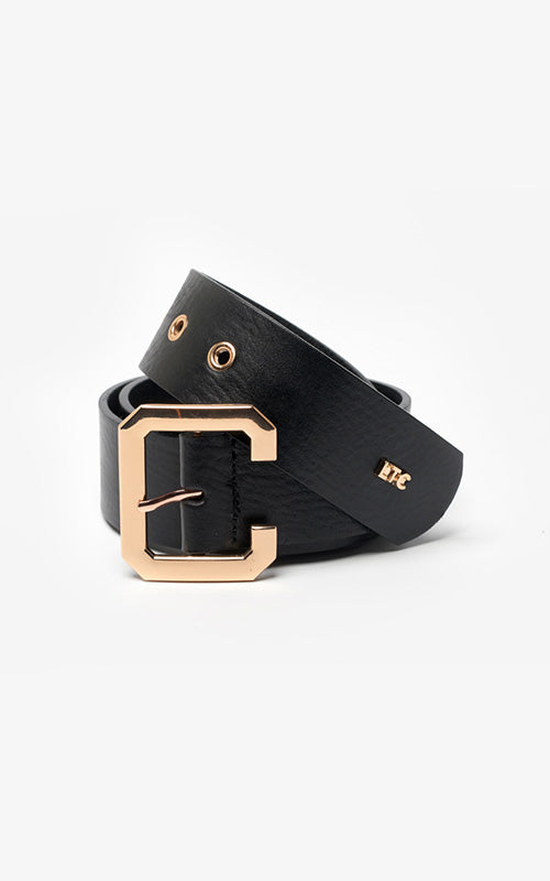 Belt : Black/Gold