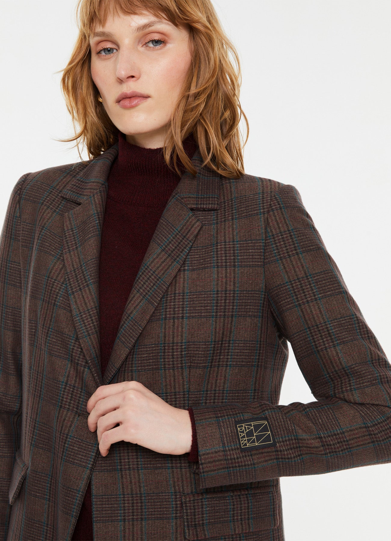 Blazer : Bordeaux-64