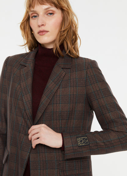 Blazer : Bordeaux-64