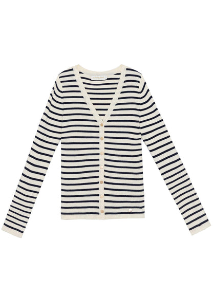 Gilet : 25-Ecru/Marine