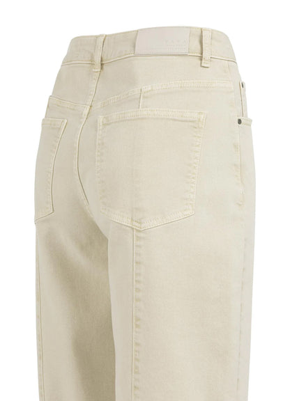 Barrel Colored Denim W. Back S : Sandstone Beige 99046