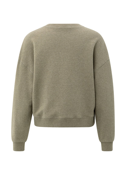 Sweatshirt : Capers Melange 99008