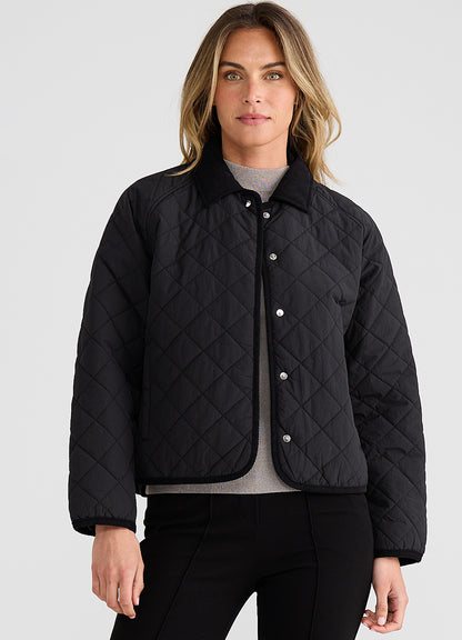 Recline Puffer : Black