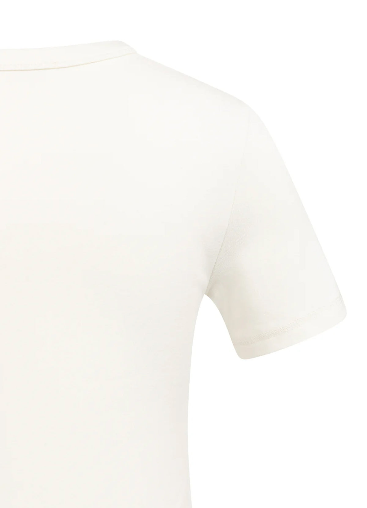 Round Neck Short Sleeve T-Shir : Off White 99049