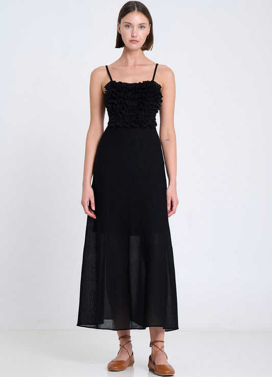 Dress : 1345-Black