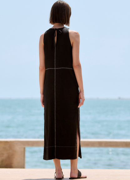 Dress : 1345-Black