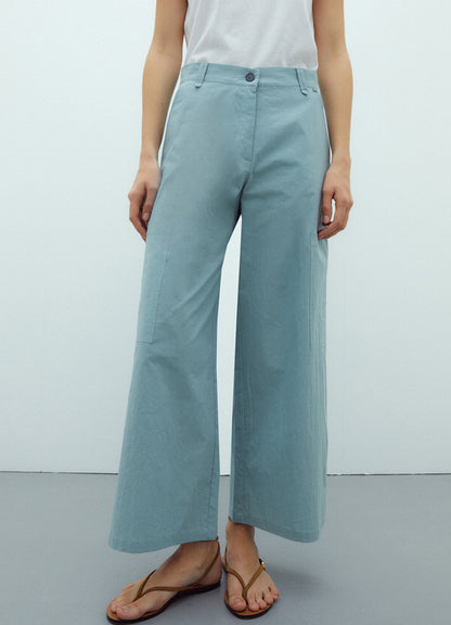 Trouser : Water Green-55