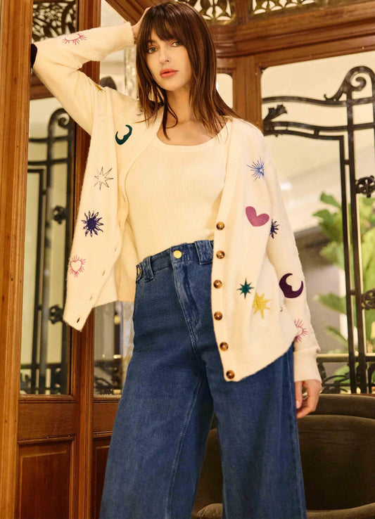 Gilet : 11-Ecru