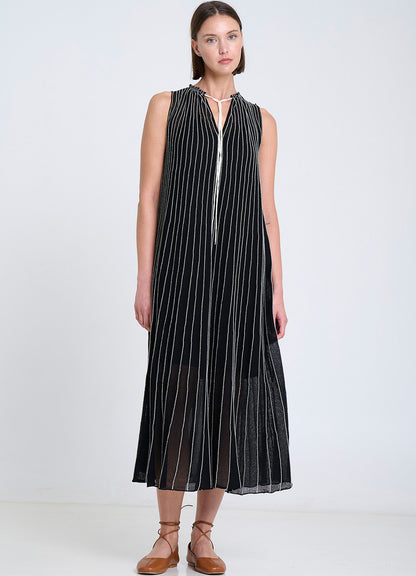 Dress : 1345-Black